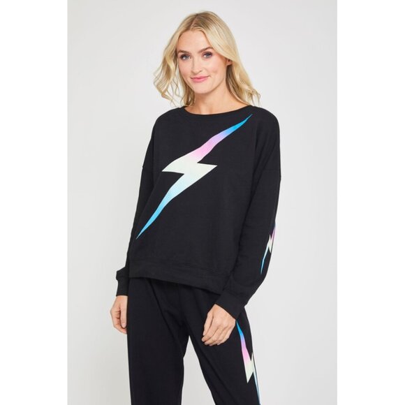 Fate Lightning Bolt Sweatshirt in Black - Picture 2 of 14